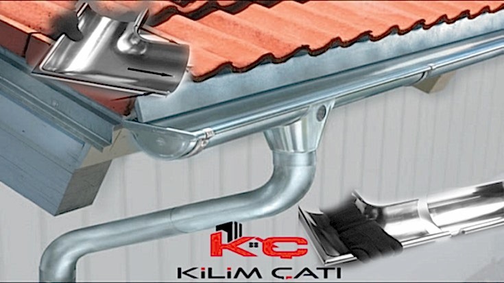 Şile Çinko Bakır Dere Çatı Oluğu Sistemleri